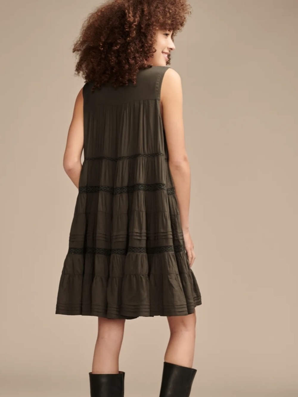 Lucky Brand Everyday Swing Mini Dress - Picture 3 of 8